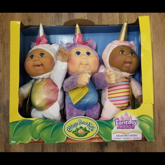 Cabbage Patch Other - NIB Cabbage Patch Fantasy Friends 3pack
